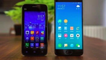 Ketika dibandingkan dengan ponsel masa kini dari Xiaomi. Foto: Engadget
