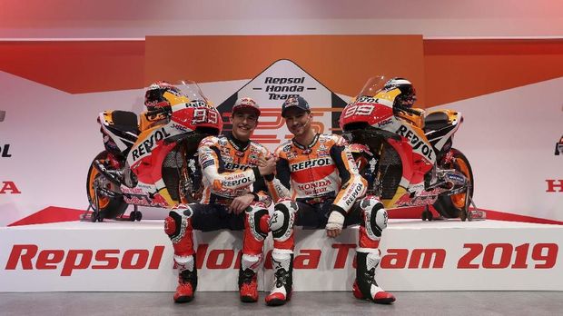 Repsol Honda bakal punya duet maut, Marc Marquez dan Jorge Lorenzo.