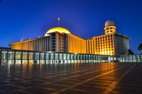 Gambar Pemandangan Masjid Di Malam Hari - Nusagates