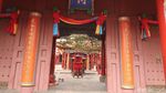 Foto: Wisata Imlek ke Kelenteng Keselamatan Perempuan di China