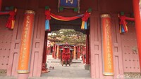 Sama seperti tempat wisata lainnya, Bixia Temple pun sangat bersih dan sangat terawat. (Bonauli/detikTravel)