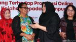 Menteri Yohana Hadiri Diskusi Perang Terhadap Prostitusi Online