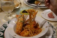 Salah satu menu di Sabatini's (Syanti/detikTravel)