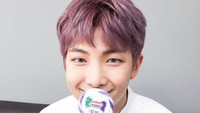 RM sebelumnya dikenal sebagai Rap Monster. Namanya berubah jadi RM karena Rap Monster nggak lagi mewakili musik yang ingin dia ciptakan. (Foto: Instagram btsnamjoon)