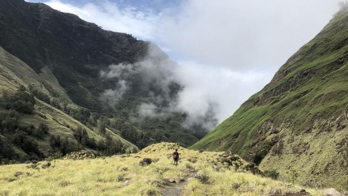 Jalur mendaki Rinjani