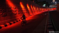 Underpass Mampang-Kuningan merupakan salah satu infrastruktur warisan Ahok. Proyek tersebut dibangun sepanjang 885 meter dan lebar 16-21 meter. Dan menghabiskan dana mencapai Rp 200 miliar. Dikhy Sasra/detikcom.