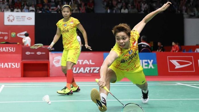 Greysia Polii/Apriyani Rahayu melaju ke babak perempatfinal Indonesia Masters 2018. (dok. Humas PBSI) Greysia Polii/Apriyani Rahayu melaju ke babak perempatfinal Indonesia Masters 2018. (dok. Humas PBSI)