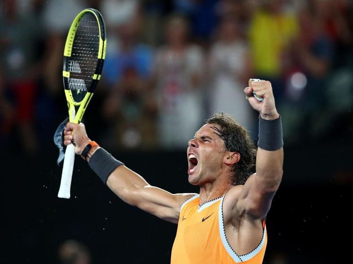Rafael Nadal maju ke final Australia Terbuka. Foto: Cameron Spencer/Getty Images Rafael Nadal maju ke final Australia Terbuka. Foto: Cameron Spencer/Getty Images
