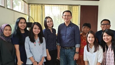 Momen Kebersamaan Ahok Bersama Keluarga Usai Bebas