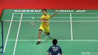 Di babak perempatfinal, Jonatan akan bertemu Kidambi Srikanth dari India.