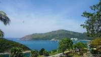 Seperti inilah pemandangan di Promthep Cape, landmark menikmati pemandangan di Phuket. (Syanti/detikTravel)
