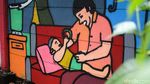 Keren! Mural Stop Kekerasan Anak Mejeng di Jalan Jatinegara