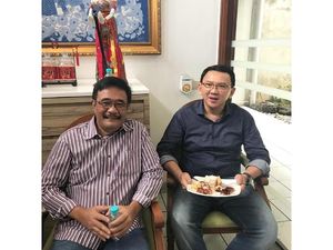 Djarot Sambut Ahok: Welcome Home Bro