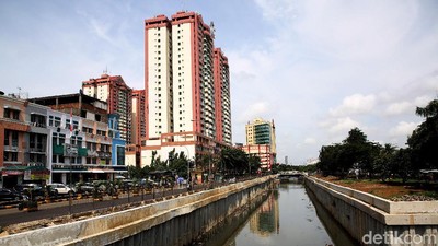 Kondisi Terkini Kali Sunter Pasca Dibetonisasi