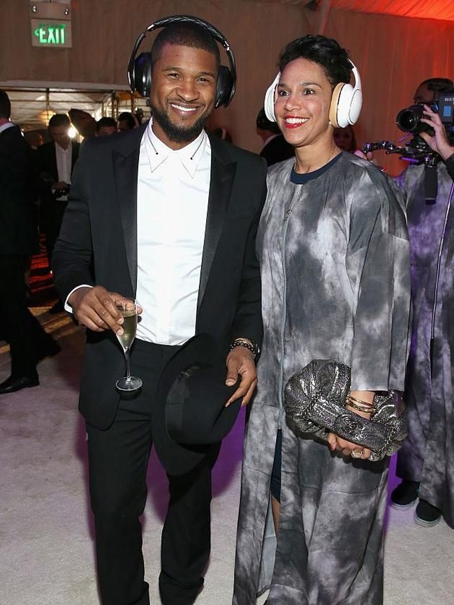 Penyanyi Usher menikahi wanita yang menjadi manajernya, Grace Miguel pada September 2015 di Kuba. Namun pernikahan tersebut akan berakhir karena pada akhir 2018, Usher menggugat cerai Grace. Sebelumnya, pelantun My Boo itu juga jatuh cinta dengan staffnya sendiri yaitu Tameka Foster yang bekerja sebagai stylist pribadinya. Usher dan Tameka menikah pada 2007, namun bercerai pada 2009. (Foto: Getty Images)