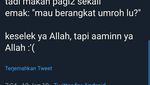 Celetukan Kocak Emak-Emak Saat Lihat Anaknya Sarapan