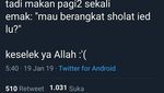 Celetukan Kocak Emak-Emak Saat Lihat Anaknya Sarapan
