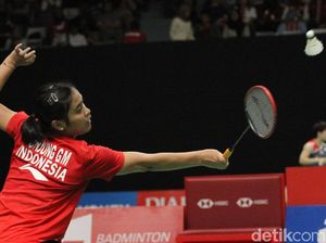Gregoria Menang, Indonesia Sementara Unggul 2-0 atas Inggris
