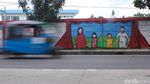 Keren! Mural Stop Kekerasan Anak Mejeng di Jalan Jatinegara