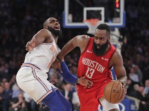 Hasil NBA: James Harden 61 Poin, Rockets Kalahkan Knicks
