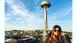Foto: Liburannya Si Hot Mama, Sarah Azhari