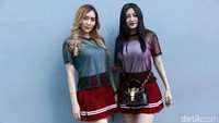 Duo Serigala saat ditemui di studio Trans TV, Kapten Tendean, Jakarta Selatan pada Rabu (23/1). Pool/Palevi S/detikFoto.