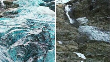 Kondisi danau di Swiss, dulu deras sekarang surut. (Foto: Boredpanda)