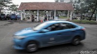 Suasana perumahan Ahok di kawasan Pantai Mutiara, Pluit, Jakarta Utara, nampak sepi dari pengamanan polisi, Kamis (24/1/2019).