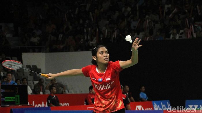 Gregoria Mariska Tunjung dkk ditargetkan juara di Kejuaraan Bulutangkis Asia 2019 (Rifkianto Nugroho/detikSport) Gregoria Mariska Tunjung dkk ditargetkan juara di Kejuaraan Bulutangkis Asia 2019 (Rifkianto Nugroho/detikSport)