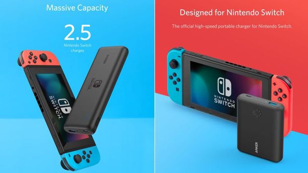 Anker Rilis Powerbank untuk Nintendo Switch