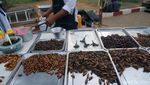Foto: Icip-icip Kuliner Serangga di Thailand, Berani?