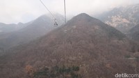 Pegunungan Tai atau Taishan dijuluki sebagi gerbang surga sejak dulu kala. Bukan tanpa sebab, dengan tinggi 1.532 meter, Taishan dinilai dekat dengan surga (Bonauli/detikTravel)  