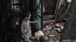 Angin Kencang Rusak Rumah Warga di Koja Jakarta