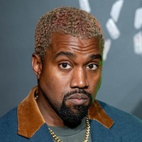 Kanye West menduduki posisi sembilan dengan 87,94 persen. Foto: Getty Images