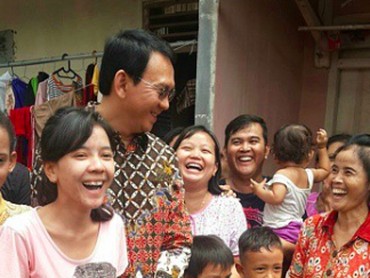 Melihat Lagi Kedekatan Ahok dengan Anak-anak