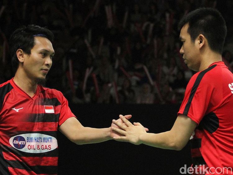 Hendra/Ahsan The Daddies Hot Banget