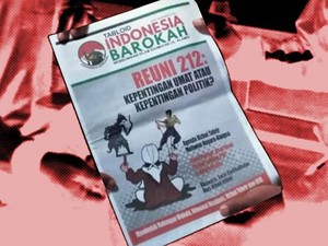 Polisi Minta PT Pos Tahan Distribusi Tabloid Indonesia Barokah
