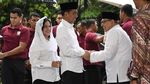 Potret Hangatnya Pertemuan Jokowi dan Quraish Shihab