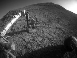 Potret Robot Opportunity yang Sekarat Setelah 15 Tahun di Mars