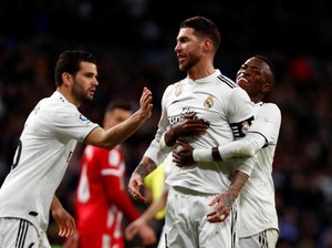 Hasil Copa del Rey: Ramos Dua Gol, Madrid Bungkam Girona 4-2