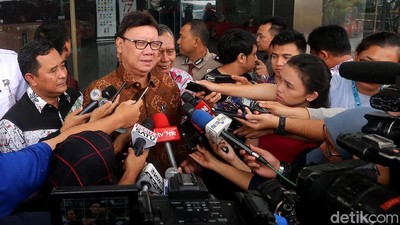 Mendagri Tjahjo Kumolo Diperiksa KPK Terkait Meikarta