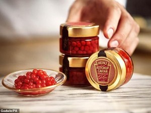 Versi Mewah, Saus Tomat Ini Berbentuk Seperti Kaviar