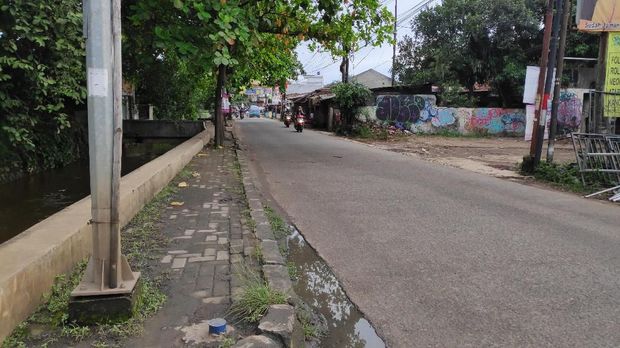 Lokasi terjadinya tawuran.
