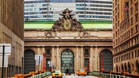 Grand Central, stasiun kereta tersibuk di Amerika Serikat. Sekitar 750.000 orang naik kereta lewat stasiun ini setiap hari.Dok: worldatlas.com