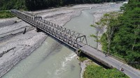 Mengutip data Ditjen Bina Marga Kementerian PUPR saat ini Jalan Trans Papua di Provinsi Papua Barat sudah tembus seluruhnya sepanjang 1.071 km. Pool/Ditjen Bina Marga PUPR.