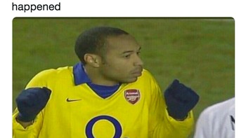 Thierry Henry digambarkan bingung dengan apa yang terjadi dengan Arsenal. Foto: istimewa