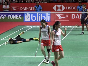 Dikalahkan Unggulan Kedua, Greysia/Apriyani Terhenti di Semifinal