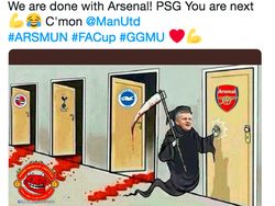 Meme-meme Lucu Soal Arsenal Dilibas MU