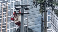 Perawatan rutin dilakukan untuk memastikan keindahan kota dan keselamatan pengendara.
