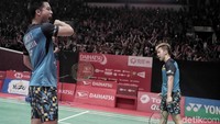 Kemenangan dipastikan usai mereka menumbangkan ganda Denmark, Kim Astrup/Anders Skaarup Rasmusen di Istora, Senayan, Sabtu (26/1/2019).